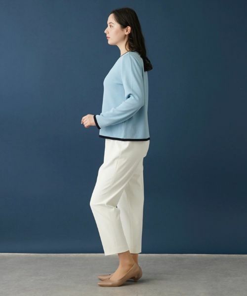 Leilian PLUS HOUSE / レリアンプラスハウス ニット・セーター | ワンポイントセーター【ROCHAS Premiere】 | 詳細5