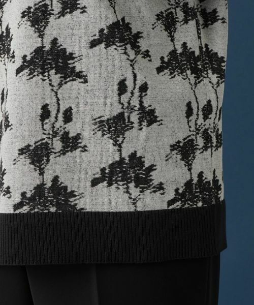 Leilian PLUS HOUSE / レリアンプラスハウス ニット・セーター | 総柄セーター【ROCHAS Premiere】 | 詳細10