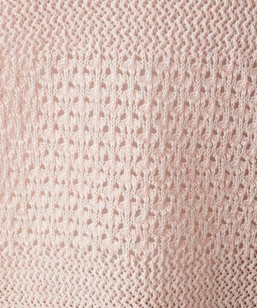 Leilian PLUS HOUSE / レリアンプラスハウス ニット・セーター | 透かし編みニットプルオーバー【Leilian WHITE LABEL】 | 詳細10