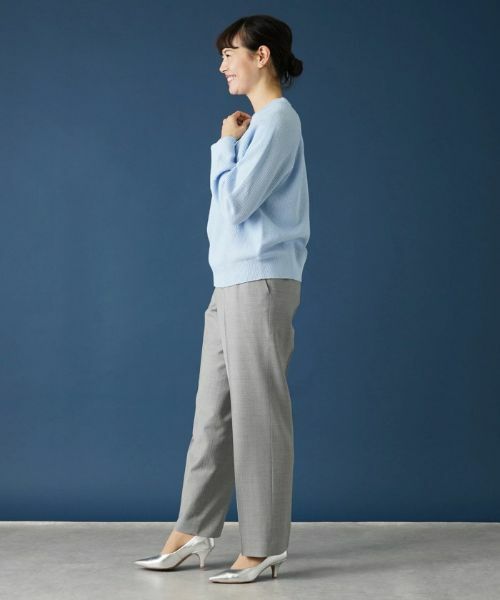 Leilian PLUS HOUSE / レリアンプラスハウス ニット・セーター | ラグランクルーネックニット | 詳細12