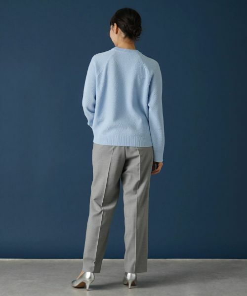 Leilian PLUS HOUSE / レリアンプラスハウス ニット・セーター | ラグランクルーネックニット | 詳細13