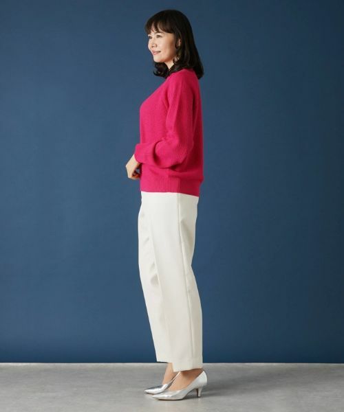 Leilian PLUS HOUSE / レリアンプラスハウス ニット・セーター | ラグランクルーネックニット | 詳細2