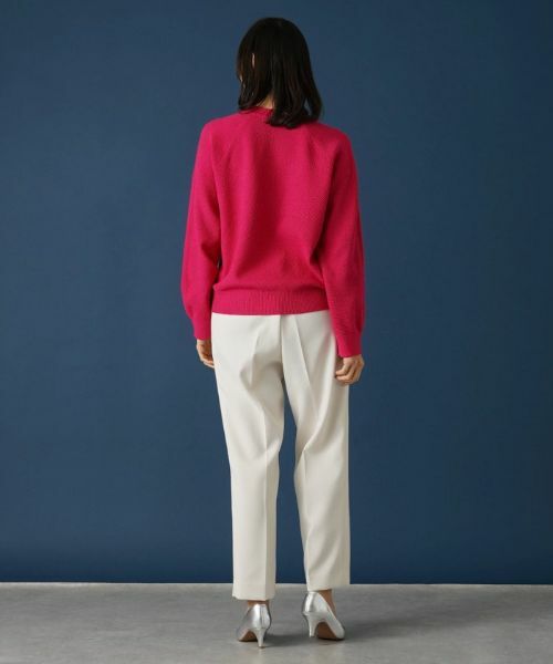 Leilian PLUS HOUSE / レリアンプラスハウス ニット・セーター | ラグランクルーネックニット | 詳細3