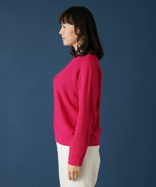 Leilian PLUS HOUSE / レリアンプラスハウス ニット・セーター | ラグランクルーネックニット | 詳細5