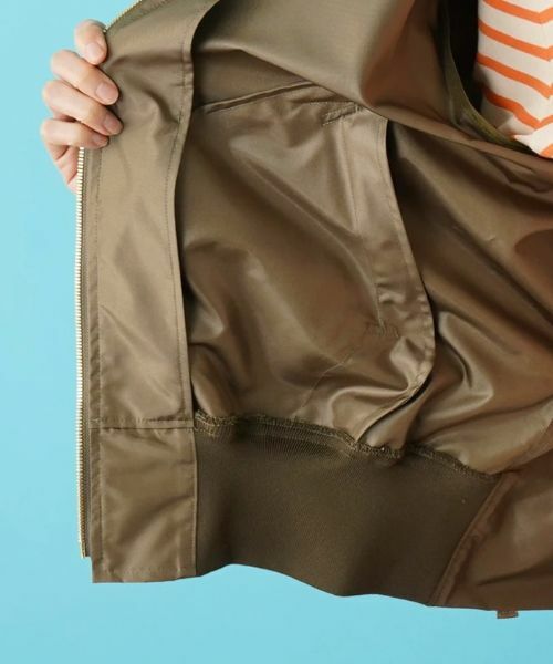 Leilian PLUS HOUSE / レリアンプラスハウス その他アウター | フード付きジップアップブルゾン | 詳細18