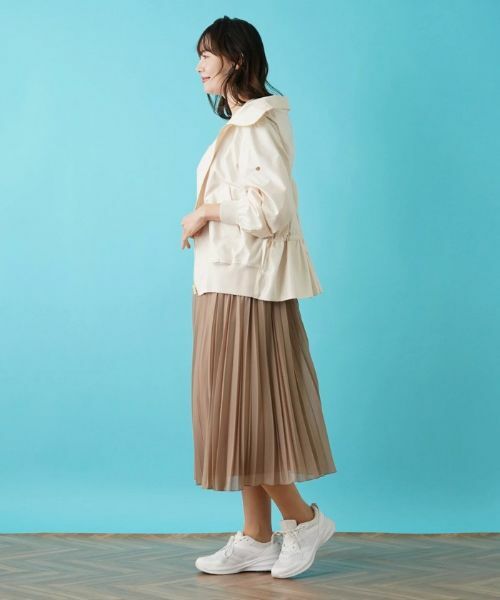 Leilian PLUS HOUSE / レリアンプラスハウス その他アウター | フード付きジップアップブルゾン | 詳細2