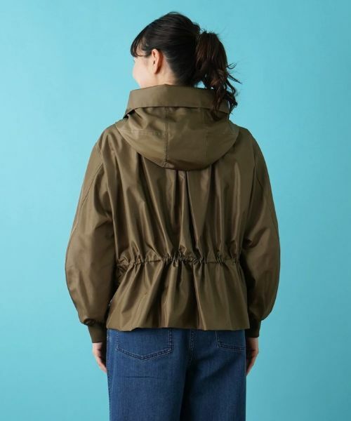 Leilian PLUS HOUSE / レリアンプラスハウス その他アウター | フード付きジップアップブルゾン | 詳細9