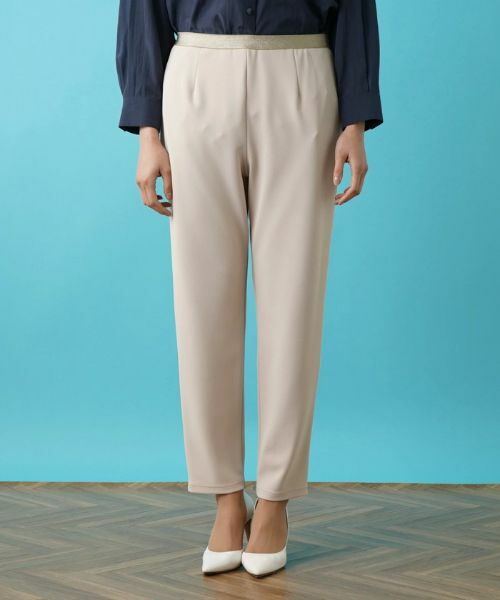Leilian PLUS HOUSE / レリアンプラスハウス その他パンツ | 【店舗人気】洗えるストレッチスリムテーパードパンツ | 詳細10