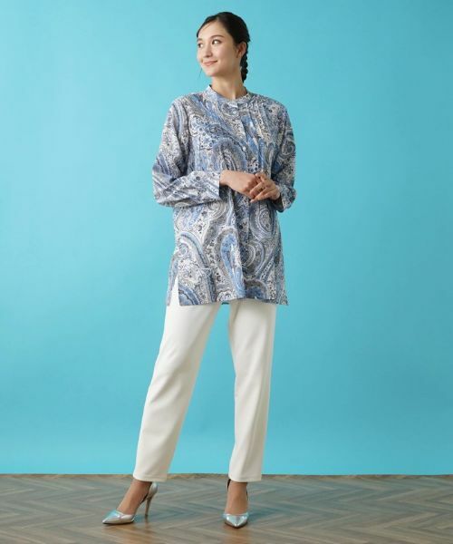 Leilian PLUS HOUSE / レリアンプラスハウス その他パンツ | 【店舗人気】洗えるストレッチスリムテーパードパンツ | 詳細4