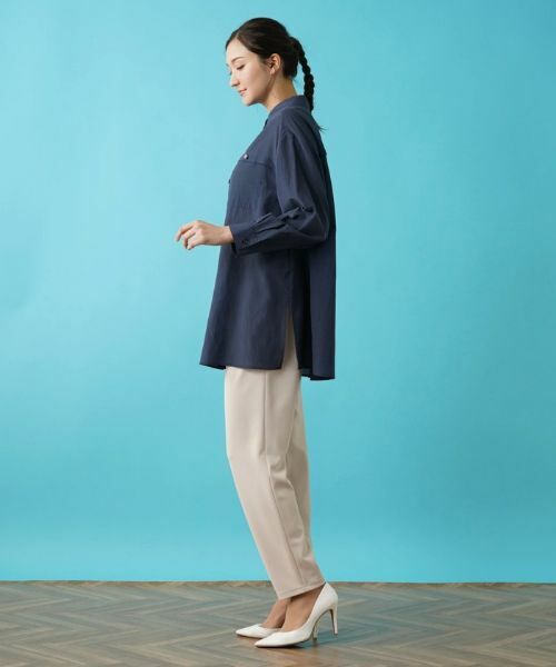 Leilian PLUS HOUSE / レリアンプラスハウス その他パンツ | 【店舗人気】洗えるストレッチスリムテーパードパンツ | 詳細8