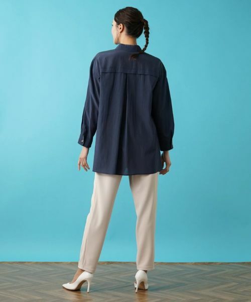 Leilian PLUS HOUSE / レリアンプラスハウス その他パンツ | 【店舗人気】洗えるストレッチスリムテーパードパンツ | 詳細9