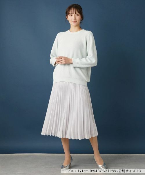 Leilian PLUS HOUSE / レリアンプラスハウス ロング・マキシ丈スカート | 【セレモニー】ミモレ丈プリーツスカート | 詳細10