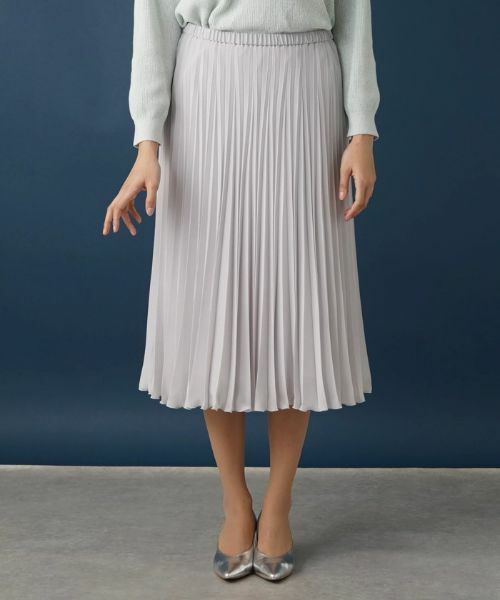 Leilian PLUS HOUSE / レリアンプラスハウス ロング・マキシ丈スカート | 【セレモニー】ミモレ丈プリーツスカート | 詳細13