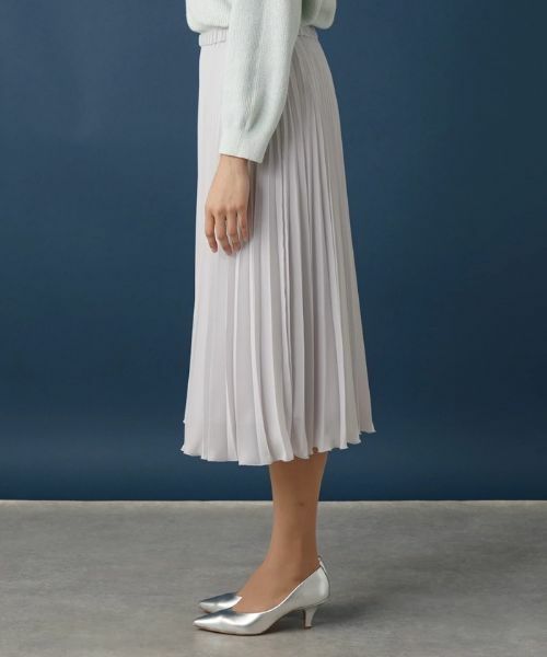 Leilian PLUS HOUSE / レリアンプラスハウス ロング・マキシ丈スカート | 【セレモニー】ミモレ丈プリーツスカート | 詳細14