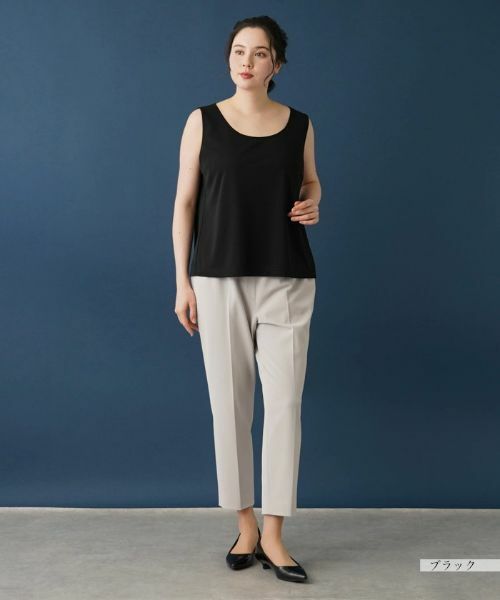 Leilian PLUS HOUSE / レリアンプラスハウス カットソー | 【店舗人気】ラウンドネックタンクトップ | 詳細10