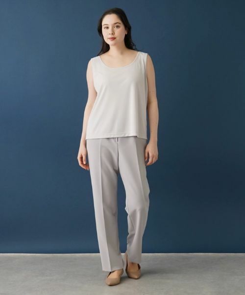 Leilian PLUS HOUSE / レリアンプラスハウス カットソー | 【店舗人気】ラウンドネックタンクトップ | 詳細7