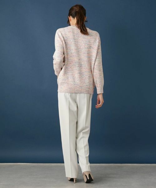 Leilian PLUS HOUSE / レリアンプラスハウス ニット・セーター | メランジニットプルオーバー | 詳細13