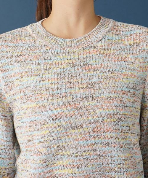 Leilian PLUS HOUSE / レリアンプラスハウス ニット・セーター | メランジニットプルオーバー | 詳細7