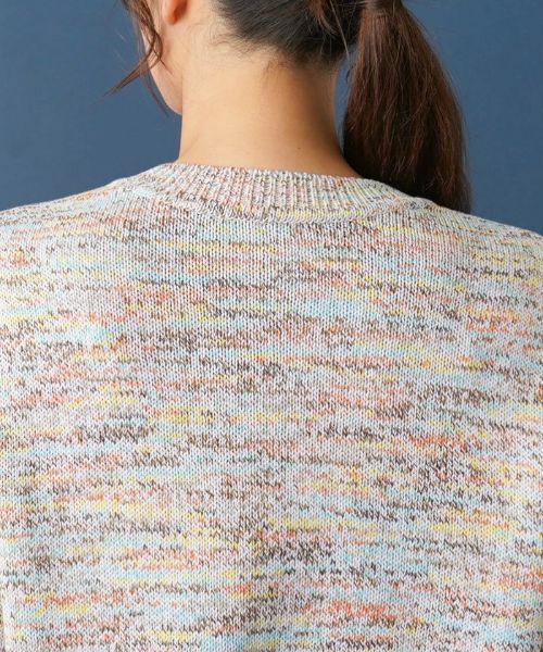 Leilian PLUS HOUSE / レリアンプラスハウス ニット・セーター | メランジニットプルオーバー | 詳細8