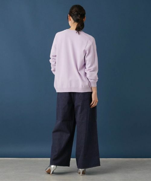 Leilian PLUS HOUSE / レリアンプラスハウス カーディガン・ボレロ | クルーネックニットカーディガン | 詳細3