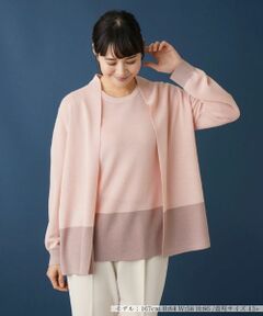 Leilian PLUS HOUSE / レリアンプラスハウス カーディガン・ボレロ | トッパーカーディガン