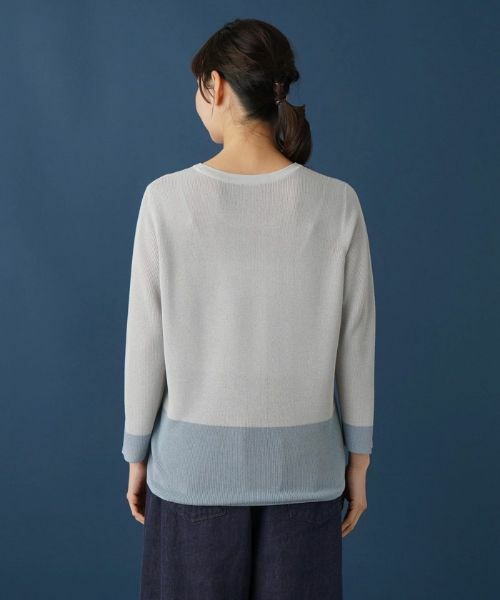 Leilian PLUS HOUSE / レリアンプラスハウス ニット・セーター | クルーネックインナー | 詳細10