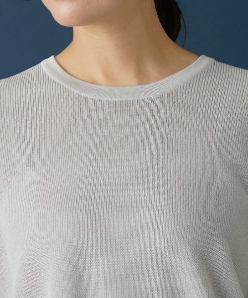 Leilian PLUS HOUSE / レリアンプラスハウス ニット・セーター | クルーネックインナー | 詳細11