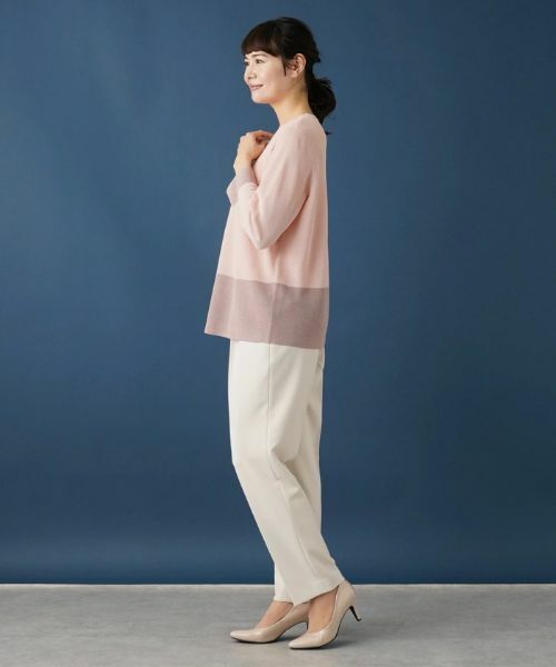 Leilian PLUS HOUSE / レリアンプラスハウス ニット・セーター | クルーネックインナー | 詳細2