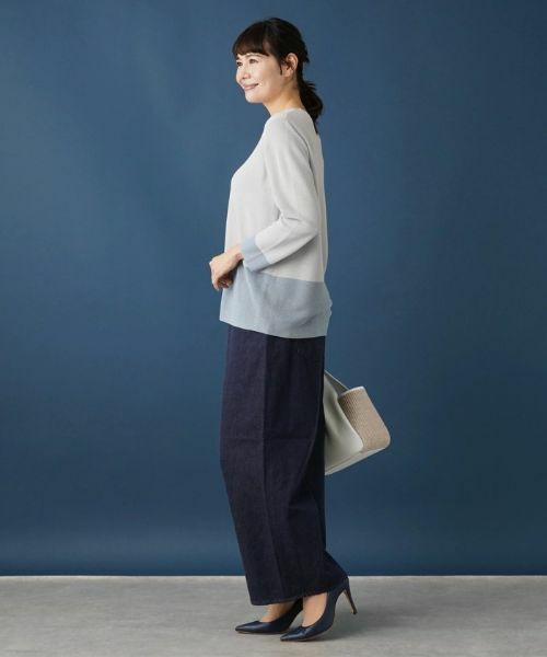 Leilian PLUS HOUSE / レリアンプラスハウス ニット・セーター | クルーネックインナー | 詳細6