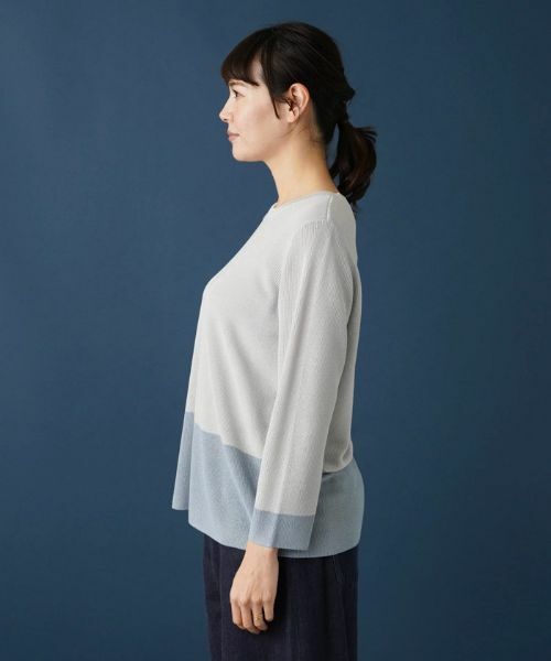 Leilian PLUS HOUSE / レリアンプラスハウス ニット・セーター | クルーネックインナー | 詳細9