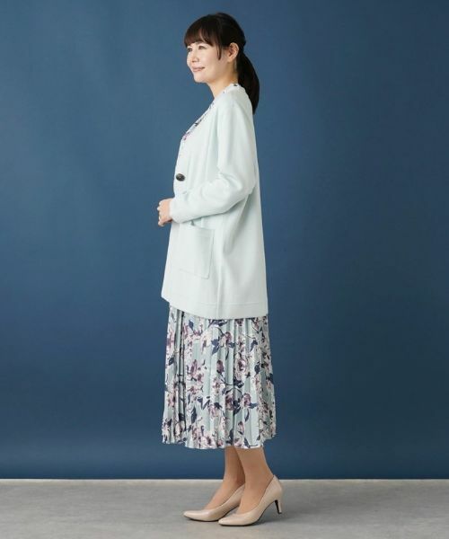 Leilian PLUS HOUSE / レリアンプラスハウス カーディガン・ボレロ | Vネックカーディガン | 詳細2