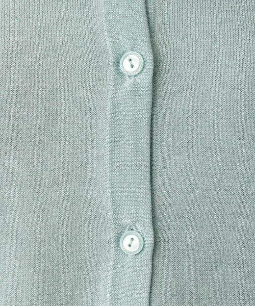 Leilian PLUS HOUSE / レリアンプラスハウス カーディガン・ボレロ | ペールカラーラメカーディガン | 詳細12