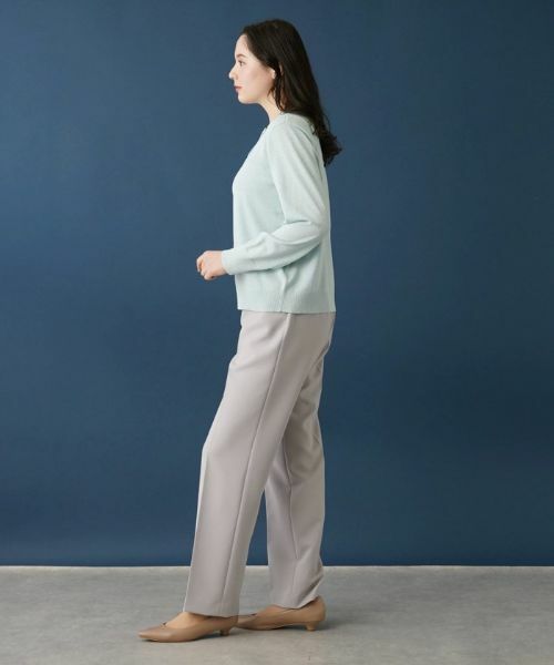 Leilian PLUS HOUSE / レリアンプラスハウス カーディガン・ボレロ | ペールカラーラメカーディガン | 詳細2