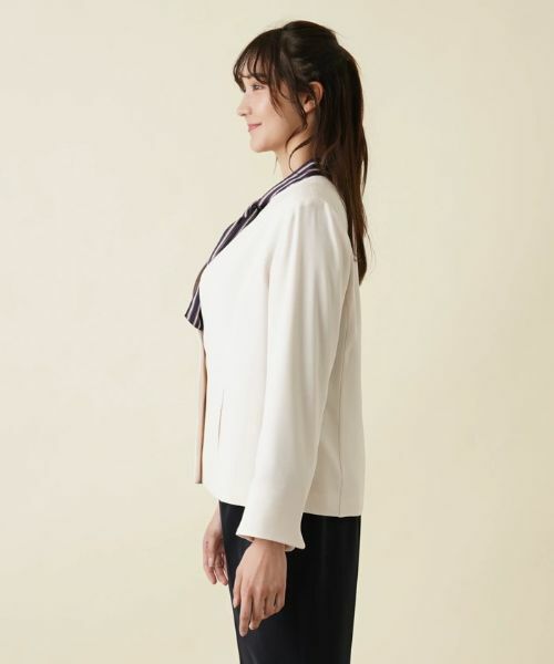 Leilian PLUS HOUSE / レリアンプラスハウス テーラードジャケット | ノーカラージャケット | 詳細5