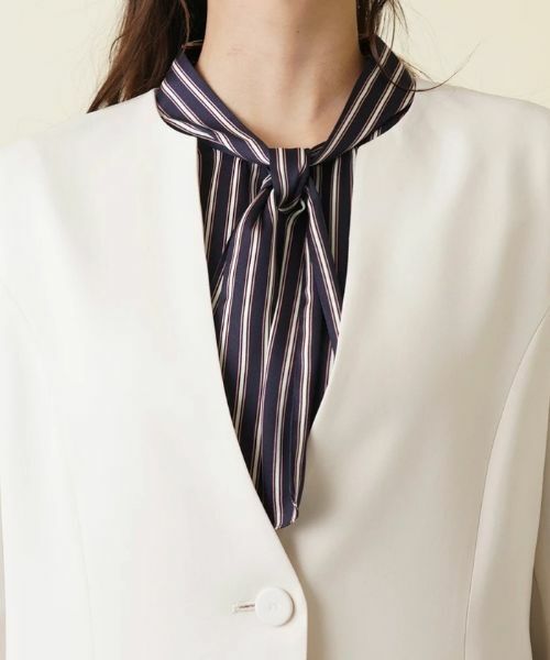 Leilian PLUS HOUSE / レリアンプラスハウス テーラードジャケット | ノーカラージャケット | 詳細7