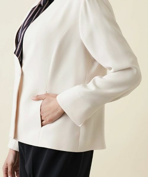 Leilian PLUS HOUSE / レリアンプラスハウス テーラードジャケット | ノーカラージャケット | 詳細9