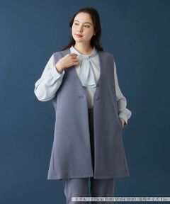 Leilian PLUS HOUSE / レリアンプラスハウス テーラードジャケット | ロングベスト