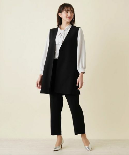 Leilian PLUS HOUSE / レリアンプラスハウス テーラードジャケット | ロングベスト | 詳細1