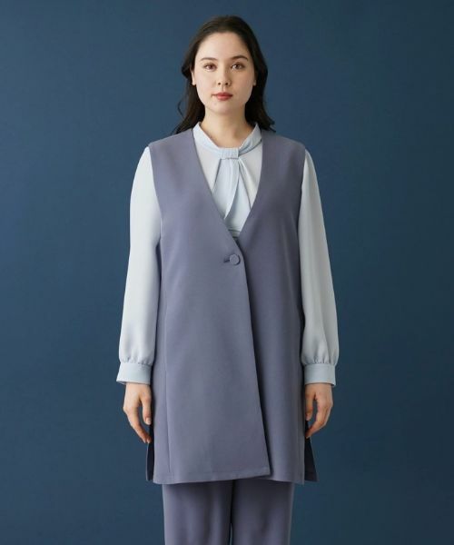 Leilian PLUS HOUSE / レリアンプラスハウス テーラードジャケット | ロングベスト | 詳細7