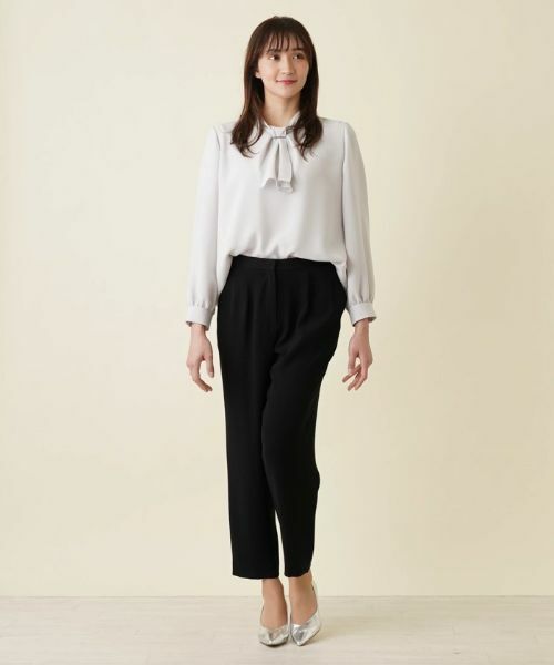 Leilian PLUS HOUSE / レリアンプラスハウス その他パンツ | スリムテーパードパンツ | 詳細1