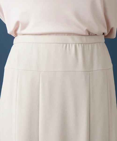 Leilian PLUS HOUSE / レリアンプラスハウス ミニ・ひざ丈スカート | 無地フレアスカート | 詳細13