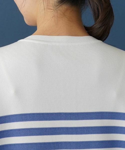 Leilian PLUS HOUSE / レリアンプラスハウス カーディガン・ボレロ | ボーダー柄カーディガン | 詳細12