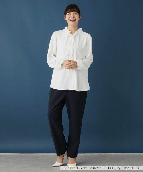 Leilian PLUS HOUSE / レリアンプラスハウス シャツ・ブラウス | ボウタイブラウス | 詳細1