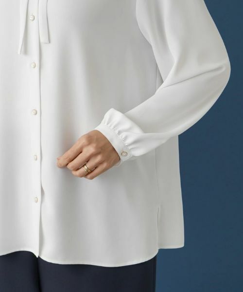 Leilian PLUS HOUSE / レリアンプラスハウス シャツ・ブラウス | ボウタイブラウス | 詳細9