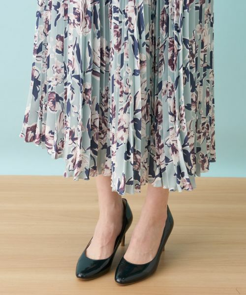 Leilian PLUS HOUSE / レリアンプラスハウス ロング・マキシ丈スカート | アコーディオンプリーツスカート | 詳細10