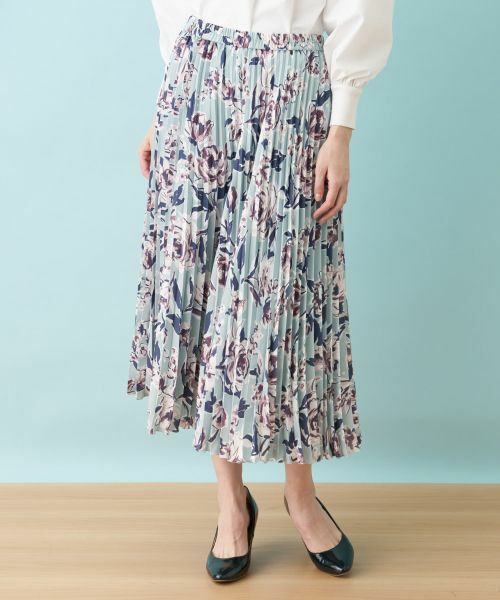 Leilian PLUS HOUSE / レリアンプラスハウス ロング・マキシ丈スカート | アコーディオンプリーツスカート | 詳細15