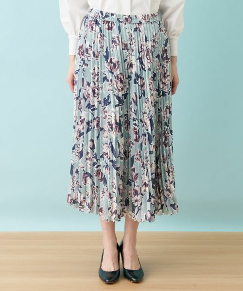 Leilian PLUS HOUSE / レリアンプラスハウス ロング・マキシ丈スカート | アコーディオンプリーツスカート | 詳細16
