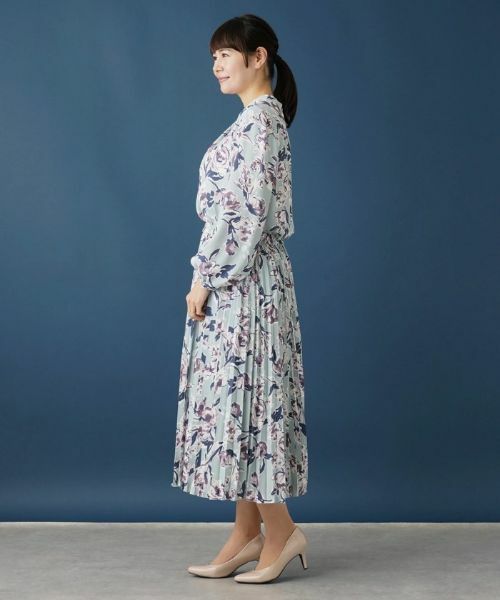 Leilian PLUS HOUSE / レリアンプラスハウス ロング・マキシ丈スカート | アコーディオンプリーツスカート | 詳細2