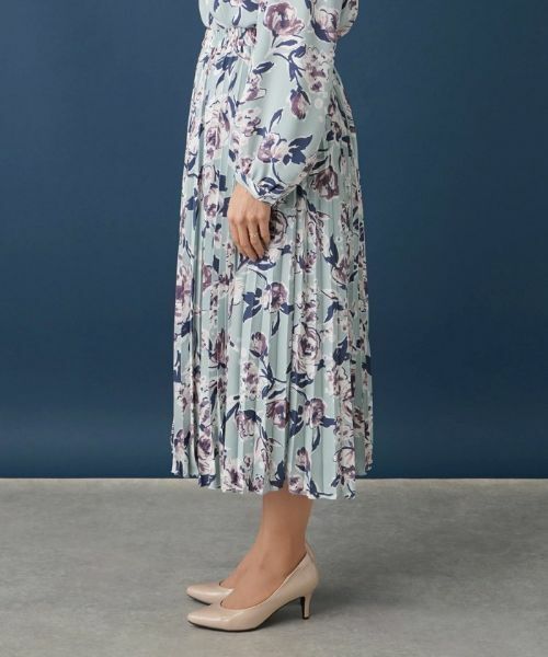 Leilian PLUS HOUSE / レリアンプラスハウス ロング・マキシ丈スカート | アコーディオンプリーツスカート | 詳細5