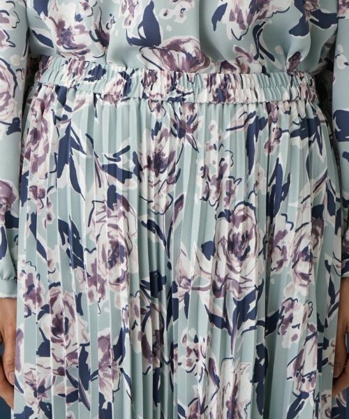 Leilian PLUS HOUSE / レリアンプラスハウス ロング・マキシ丈スカート | アコーディオンプリーツスカート | 詳細7